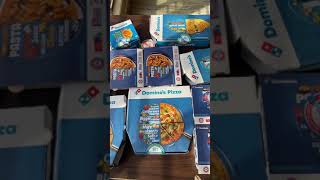 Eating Dominos For 24 Hours | Dominos Pizza Haul #foodreview #shorts