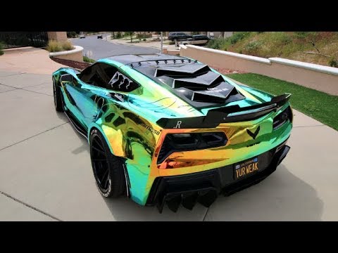 INSANE NEW $10,000 WRAP FOR THE WIDE-BODY CORVETTE! INSANE NEW $10,000 WRAP FOR THE WIDE-BODY CORVETTE!
