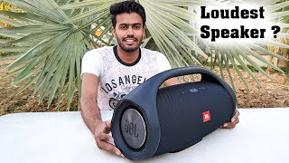 Loudest Portable Speaker Ever by JBL | Boombox !