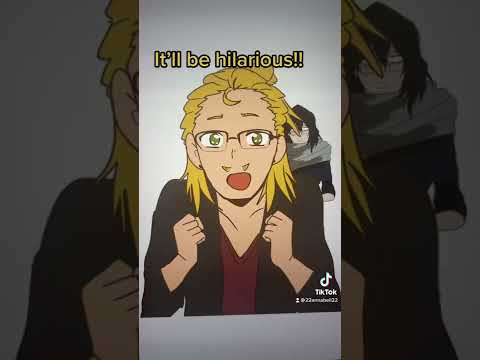 Mic is willing to commit to the bit. #erasermic #bnha #mha #bokunoheroacademia #myheroacademia