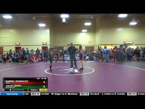 INT 91-98 Jakob Grimm Washington Vs Gabriel Rodriguez Texas