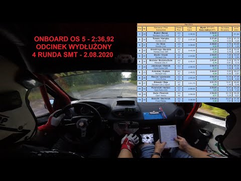ONBOARD 4 runda SMT 2020 / oes 5 / Sebastian Bojdoł / Michał Banaś