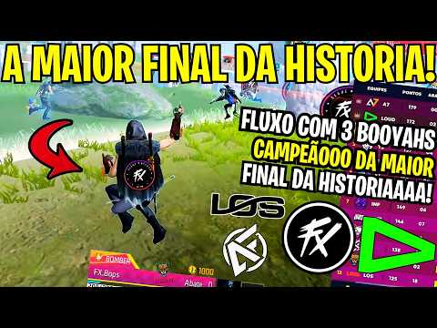 É CAMPEÃOOOOO! FLUXO DA SHOW NA MAIOR FINAL DA HISTORIA DO FREE FIRE! GRANDE FINAL COPA FF 2026!
