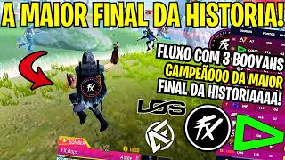 É CAMPEÃOOOOO! FLUXO DA SHOW NA MAIOR FINAL DA HISTORIA DO FREE FIRE! GRANDE FINAL COPA FF 2026!