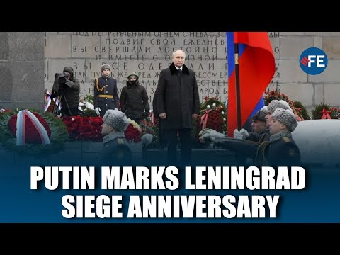 Russia’s Putin Commemorates Leningrad Siege Breakthrough Anniversary