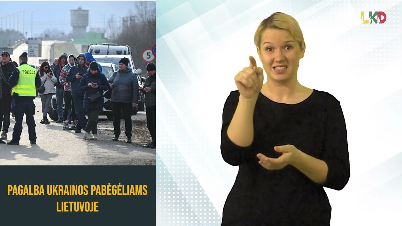 Pagalba Ukrainos pabėgėliams Lietuvoje