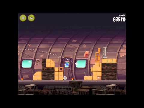 Angry Birds Rio Level 20 (12-5) Smugglers Plane Walkthrough 3 Star