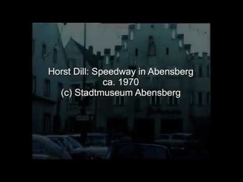 Horst Dill: Speedway in Abensberg, ca 1970