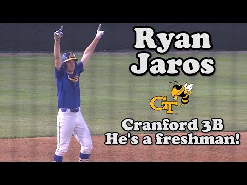 Ryan Jaros | Cranford 3rd Baseman | Georgia Tech Commit