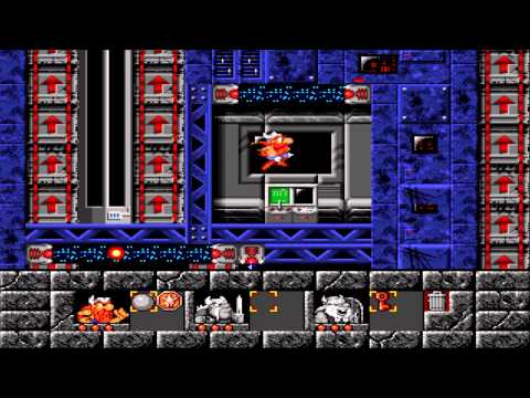 The Lost Vikings Gameplay - MS-DOS / PC (1993) - Level 35 (FRGT)
