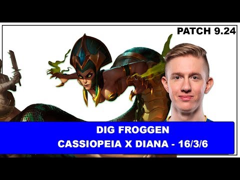 DIG Froggen(Cassiopeia) vs TSM Ablazeolive(Diana) - Patch 9.24