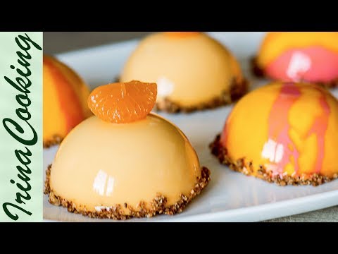 Муссовый Апельсиновый Торт/ Пирожные 🍰 Mousse  Orange Cake Video