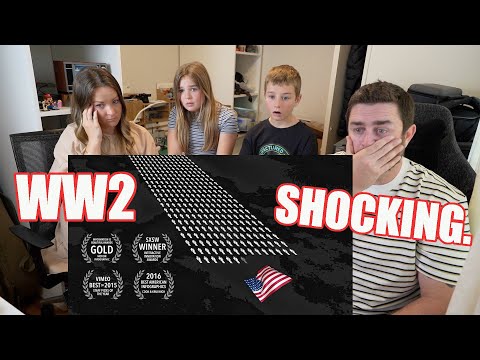 New Zealand Family Reacts to The Fallen of WW2 (Emotional)