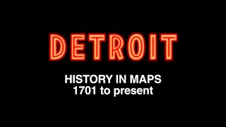 🕒 The time-lapse history of Detroit in 8 minutes 🕔