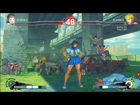 SSF4 Rank Match  efllake (SK)  vs  gameinn (KE)