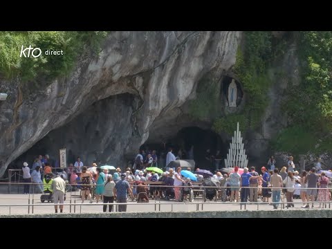 Chapelet du 10 juin 2025 à Lourdes