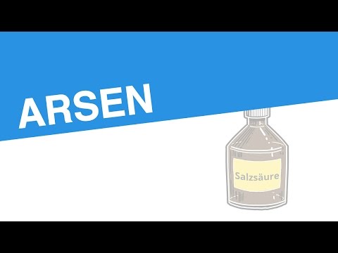 ARSEN | Chemie | Anorganische Verbindungen – Eigenschaften und Reaktionen
