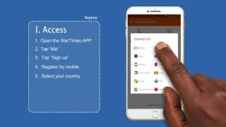 How to register on the StarTimes app