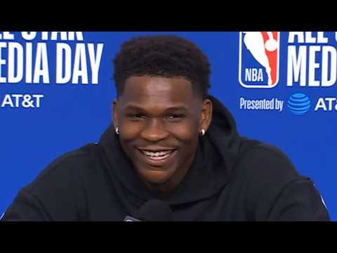 Anthony Edwards HILARIOUS Press Conference at NBA All Star 2026 😂