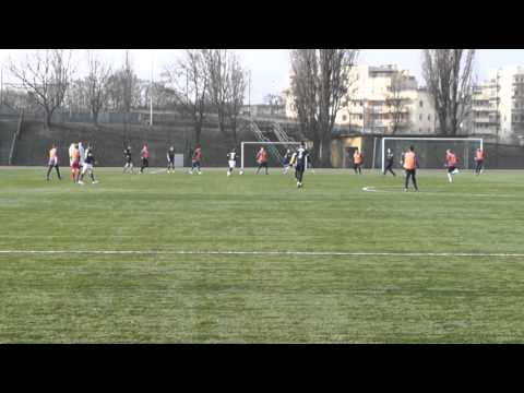 Fragment spotkania Ramiel Bydgoszcz - Wisła Gruczno (1:2) 28.02.16