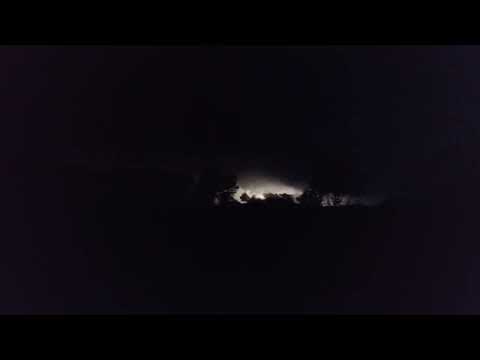 Tormenta eléctrica en Villa Paranacito, Sur de Entre Ríos 