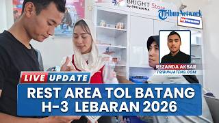 H-3 Lebaran, Rest Area Tol Batang 379A Dipadati Pemudik, Layanan Kesehatan Ramai Diserbu