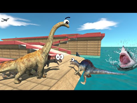 All units Animal Revolt ESCAPE FROM ALIEN Lava Daeodon  in ARBS