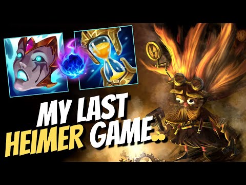 I'M NEVER PLAYING HEIMERDINGER AGAIN! Season 12 League of Legends