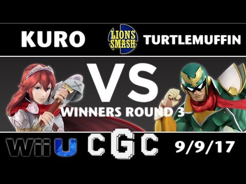 CGC Smash Fall 2017 - Kuro (Lucina) vs Turtlemuffin (Captain Falcon) - Smash 4 Winners Round 3