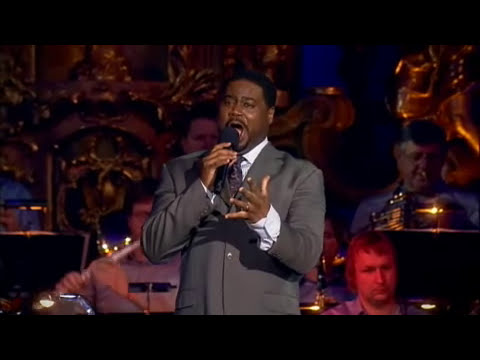 Hallelujah Broadway (2010) PBS concert—Prague church interior with soloists under spotlights
