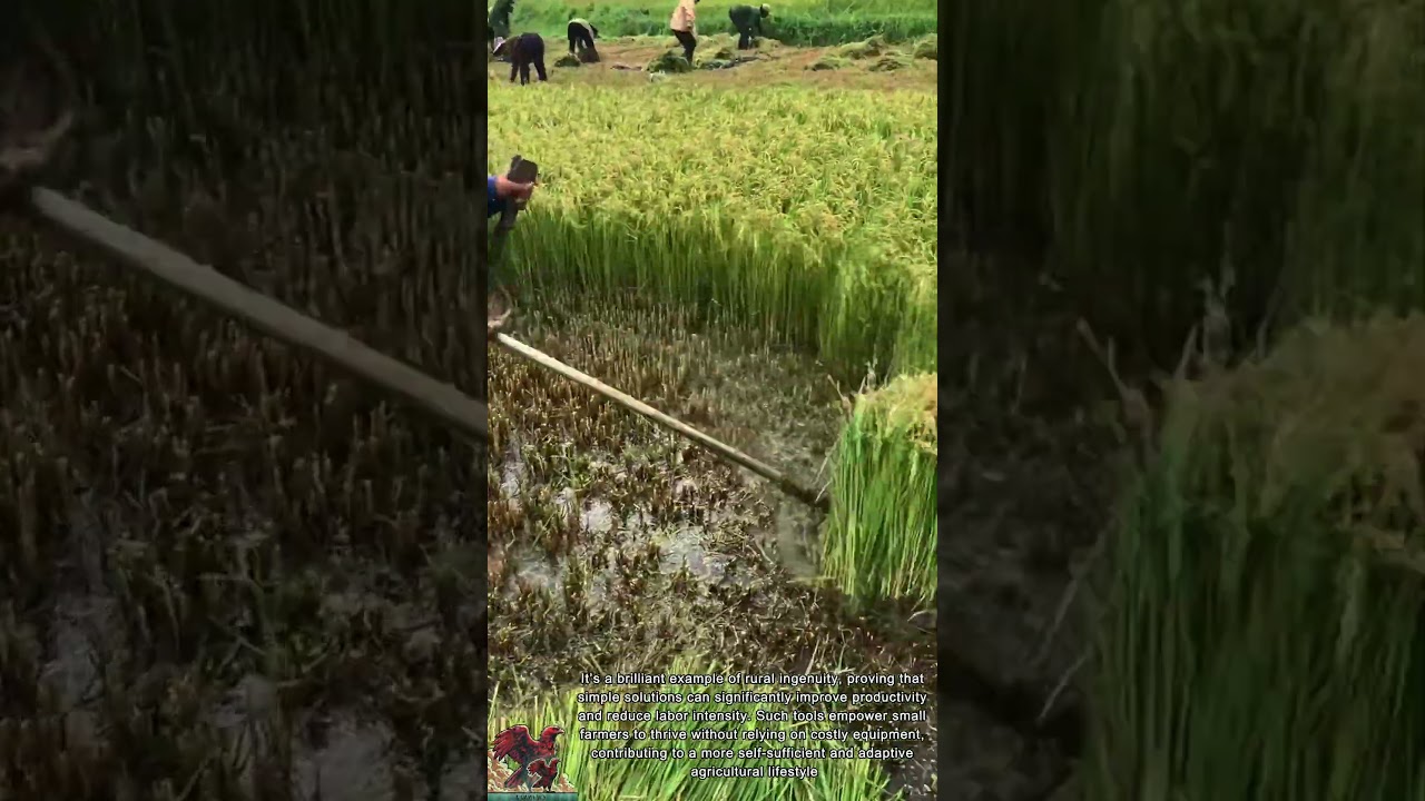 Farmer Initiative || Homemade Rice Cutter