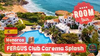 HOTEL FERGUS CLUB CAREMA SPLASH ⭐⭐⭐⭐ | Menorca 🇪🇸 | ROOM TOUR 🌴 | 4K