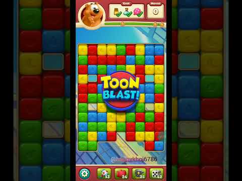 Toon blast level 7624 7625 7626 7627 7628 7629 😤 tough every😤👍but ok🏃