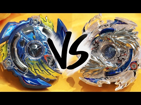 BATTLE: Victory Valkyrie .B.V VS Lost Longinus .N.Sp - Beyblade Burst!