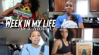 WEEK IN MY LIFE AS A MOM OF 2 | MY BABY FACE REVEAL | UNBOXING NESPRESSO MACHINE | ADULT HAPPY MEAL