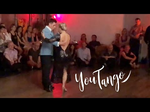  Sara Grdan  and  Ivan Terrazas  are  dancing  to  the  tango  "  Siete Palabras  "  by  Carlos di Sarli  in  2019