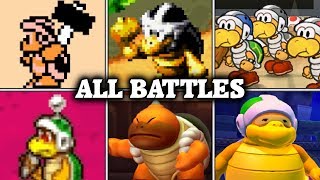 Evolution of Hammer Bro Battles in Mario games (1988 - 2017)