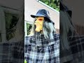 Dumb old man said the wrong incantation to keep crows out of the garden……