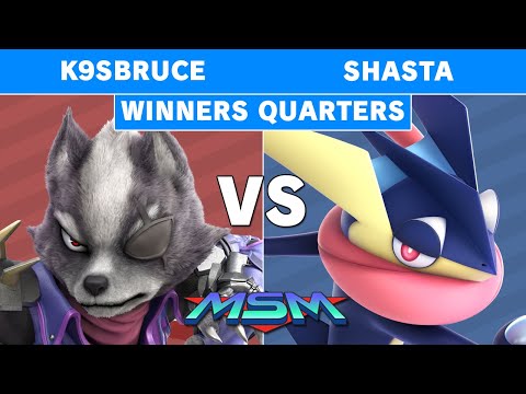 MSM 218 - TG | K9sbruce (Wolf) Vs Shasta (Greninja) Winners Quarters - Smash Ultimate