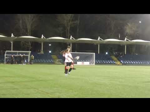 Sian Smith saves for Corinthians v Peel - Flood-lit Cup final 10 Feb 2024