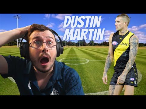 Italian SOCCER FAN Reacts To Dustin Martin Highlights