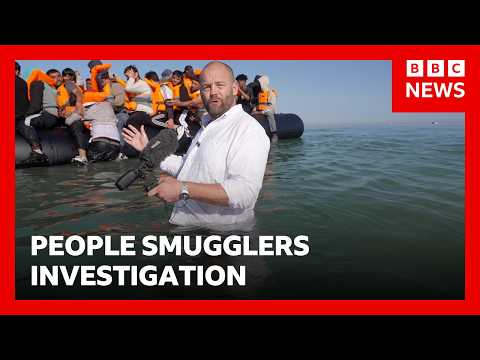 Gangs who illegally smuggle people to UK running low on small boats, investigation finds | BBC News