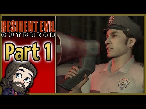 Outbreak! - Resident Evil Outbreak ONLINE Co-op Multiplayer Gameplay - Part 1 Let's Play Walkthrough
