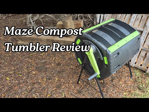 Maze Compost Twin Tumbler Review - Rated 9/10 Find Out Why