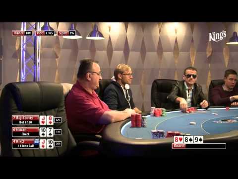 CASH KINGS E07 - Highlight - Four of a kind - Live cash game poker show