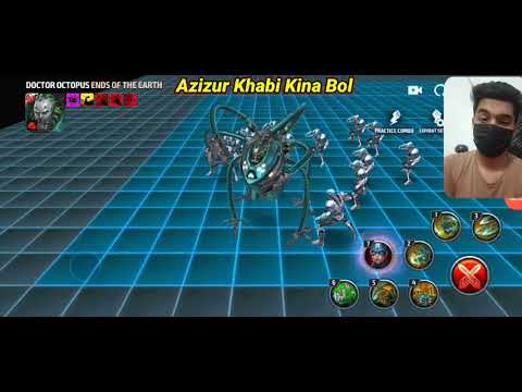 T4 Doctor Octopus Ends of Earth New Uniform Skill rotation in Marvel Future Fight Game Gameplay