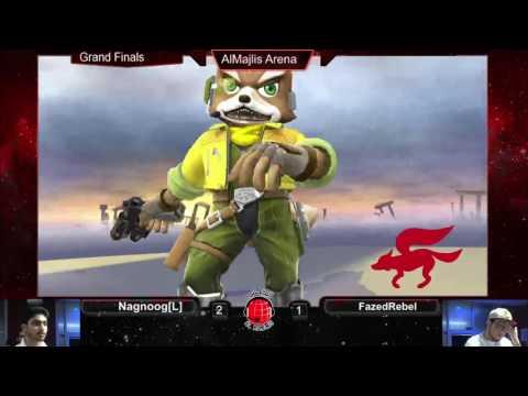 SSB4 Summer 2016 Major: SSBQ | Nagnoog (Fox) vs Fazed Rebel (Cloud, Mario) - GF
