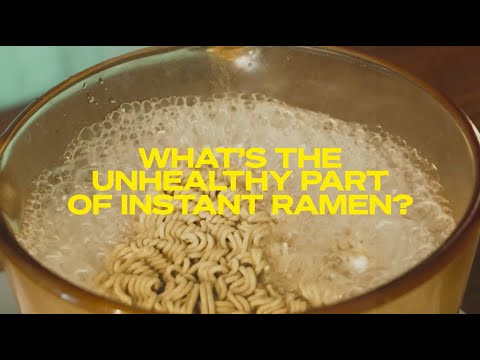 What’s The Unhealthy Part Of Instant Ramen