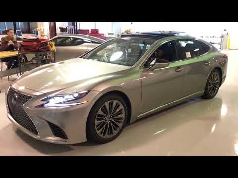 Look how much faster the 2018 LS 500 Air Suspension adjusts Up & Down