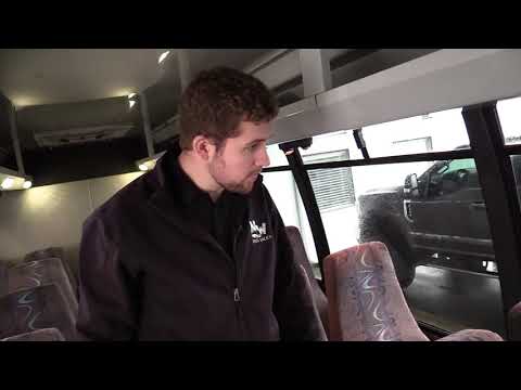 2010 Ford Federal 20 Passenger + Rear Luggage Shuttle Bus - S49190